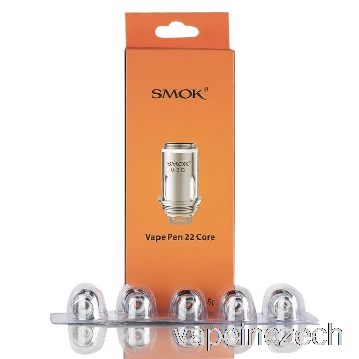 Smok Vape Pen 22 Náhradních Cívek 0,3ohm Dvoujádrový Vape Bez Nikotinu